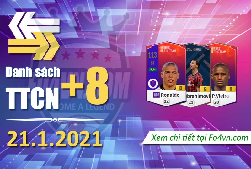 Tổng hợp TTCN+8 ngày 21.1.2021 | Group FO4VN