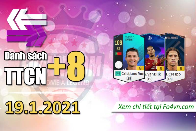 Tổng hợp TTCN+8 ngày 22.1.2021 | Group FO4VN