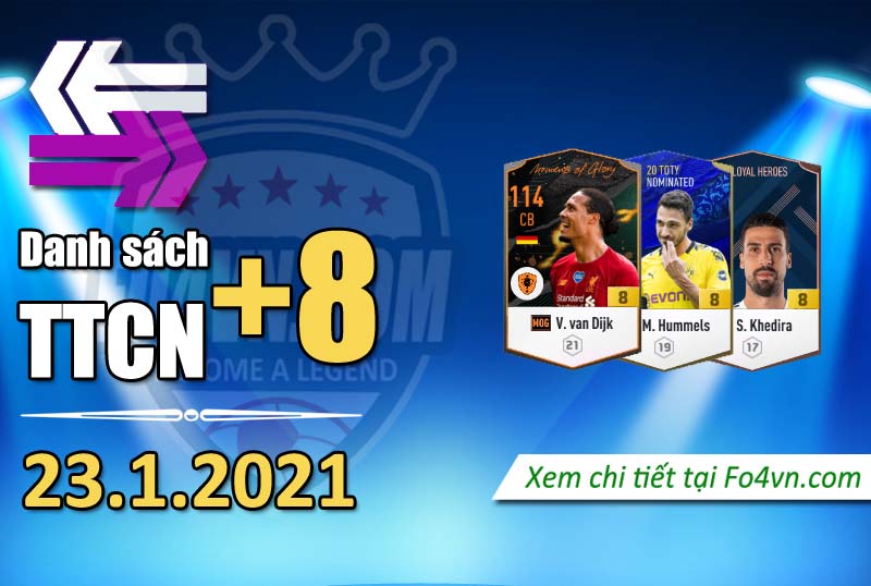 Tổng hợp TTCN+8 ngày 23.1.2021 | Group FO4VN