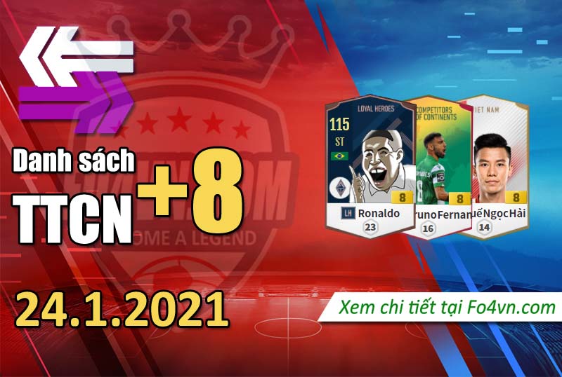 Tổng hợp TTCN+8 ngày 24.1.2021 | Group FO4VN