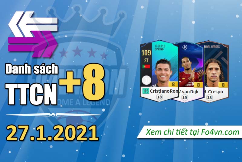 Tổng hợp TTCN+8 ngày 27.1.2021 | Group FO4VN