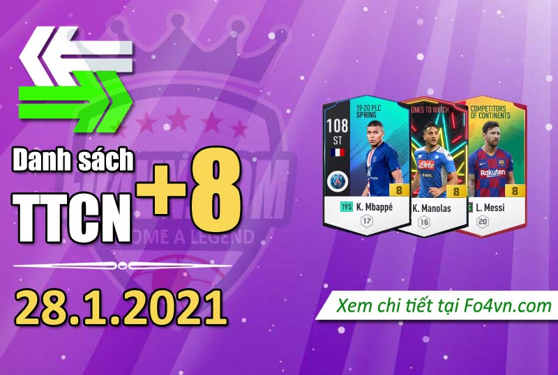 Tổng hợp TTCN+8 ngày 28.1.2021 | Group FO4VN