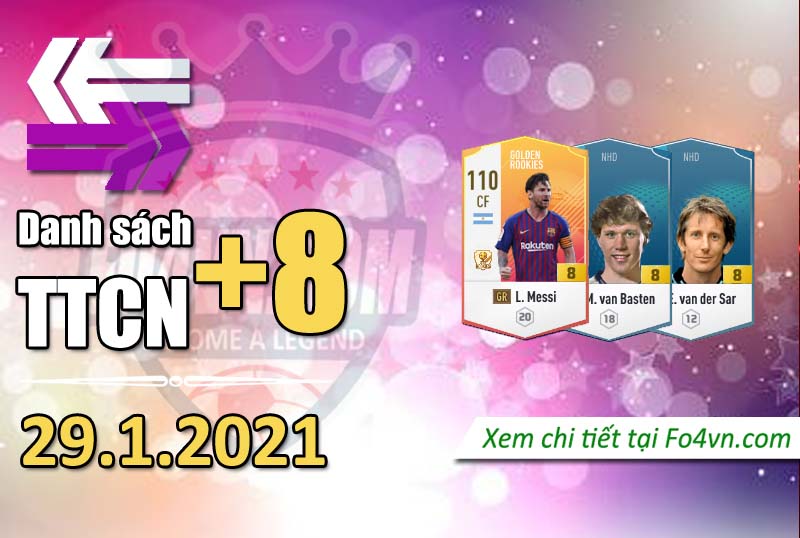 Tổng hợp TTCN+8 ngày 29.1.2021 | Group FO4VN