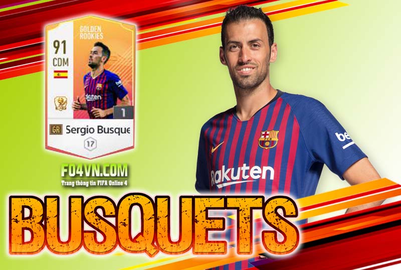 Tiêu điểm mùa GR : Sergio Busquets